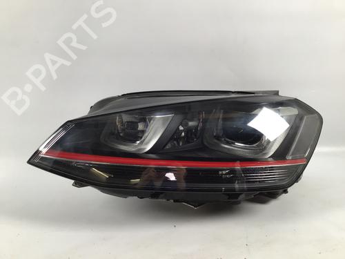 Used Left headlight VW GOLF VII (5G1, BQ1, BE1, BE2) 2.0 GTI (210 hp) 33218617
