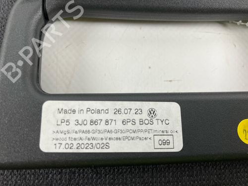 Rear parcel shelf VW PASSAT B9 Variant (CJ5) 2.0 TDI | BP39918053C85 - Image 5