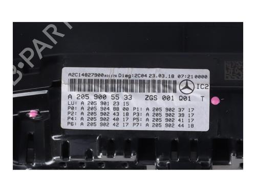 Instrument cluster MERCEDES-BENZ C-CLASS T-Model (S205) C 220 BlueTEC / d (205.204) | BP16563471C47 
