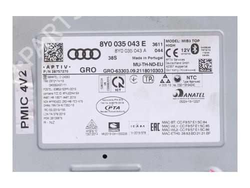Electronic module AUDI A3 Sportback (8YA, 8YF) 35 TFSI | BP17801286M83 