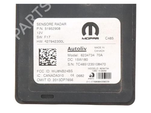 Electronic module JEEP RENEGADE SUV (BU, B1, BV) 2.0 CRD 4x4 | BP37400872M83 - Image 3