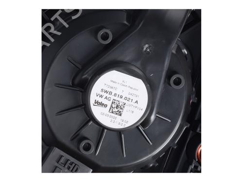 Heater blower motor VW GOLF VIII (CD1, DA1) 2.0 TDI | BP22345445M62 