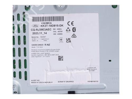 Elektronisk modul FORD TRANSIT V363 Platform/Chassis (FED, FFD) 2.0 EcoBlue | BP19099571M83 