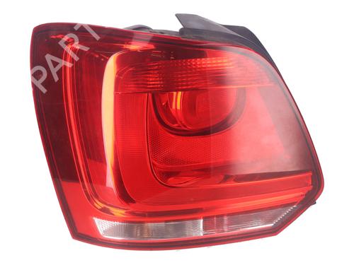 Used Left taillight VW POLO V (6R1, 6C1) 1.6 TDI (90 hp) 25407104