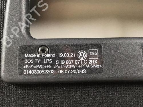 Rear parcel shelf VW GOLF VIII Variant (CG5, DB5) 1.0 TSI | BP29576453C85 
