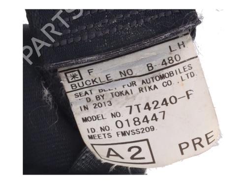 Front left seatbelt TOYOTA GT 86 Coupe (ZN6_) 2.0 (ZN6AC_, ZN6BC_, ZN6K) | BP28124826I26 