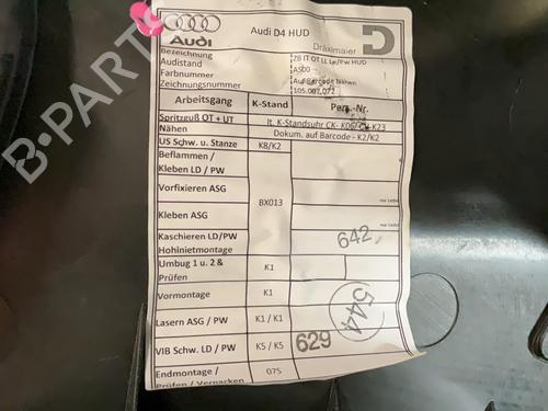 Dashboard AUDI A8 D4 (4H2, 4H8, 4HC, 4HL) 4.0 TFSI quattro | BP36808979C46  - Image 6