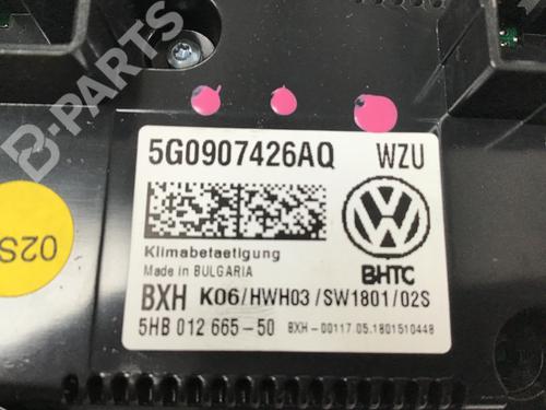 Climate control VW GOLF VII (5G1, BQ1, BE1, BE2) 2.0 TDI | BP7330296I5 