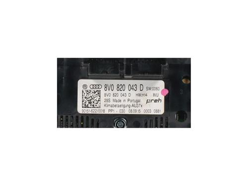 Climate control AUDI A3 Sportback (8VA, 8VF) 1.2 TFSI | BP38017356I5 - Image 3