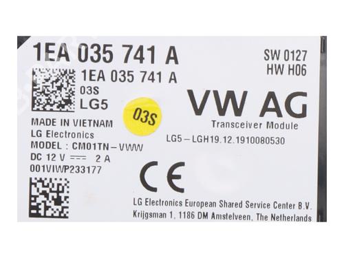 Elektronisk modul VW ID.3 (E11, E12) Pro | BP21542228M83 