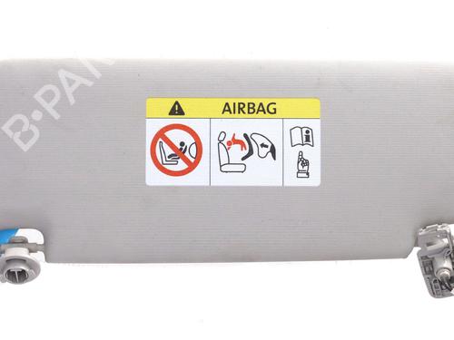 Right sun visor VW POLO VI (AW1, BZ1, AE1) 1.0 TSI | BP38253873I2 - Image 2