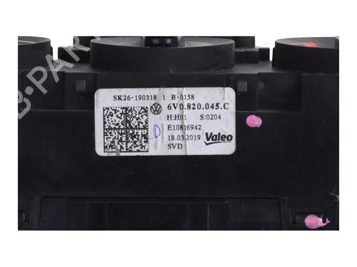 Climate control SKODA FABIA III (NJ3) 1.0 | BP16993183I5 