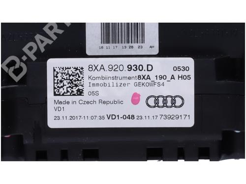 Instrument cluster AUDI A1 (8X1, 8XK) 1.0 TFSI | BP10721880C47 