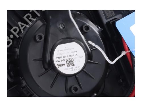Heater blower motor VW GOLF VIII (CD1, DA1) 1.5 TSI | BP22349914M62 