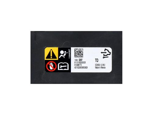 ECU airbags OPEL CORSA E (X15) 1.0 (08, 68) | BP38567191M53 - Image 3
