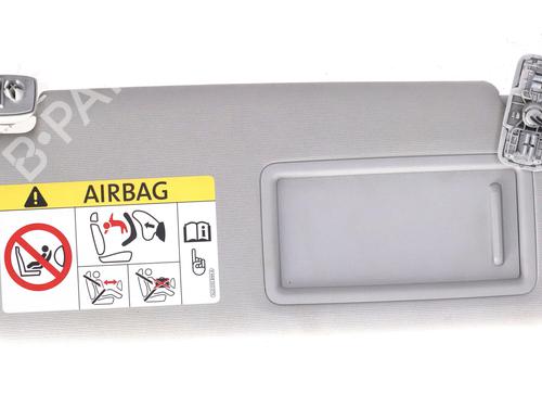 Used Right sun visor Right sun visor 37080969 37080969