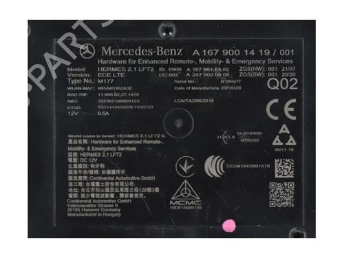 Electronic module MERCEDES-BENZ EQA (H243) EQA 250 (243.701) | BP38159812M83 - Image 2