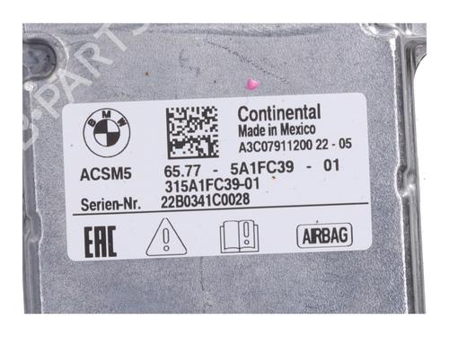 BP17739517M53 | Centralina airbag BMW X5 (G05, F95) xDrive 45 e Plug-in-Hybrid BP17739517M53