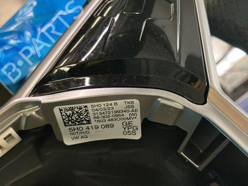 Steering wheel VW GOLF VIII (CD1, DA1) 2.0 TDI GTD | BP34196462C49  - Image 5