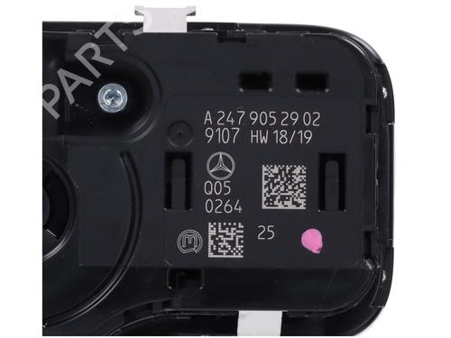 Headlight switch MERCEDES-BENZ A-CLASS (W177) A 200 (177.087) | BP13412662I24 
