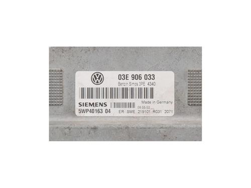 Motorstyringsenhed Motorstyringsenhed VW POLO IV (9N_, 9A_) 1.2 12V (64 hp) 37422361 37422361