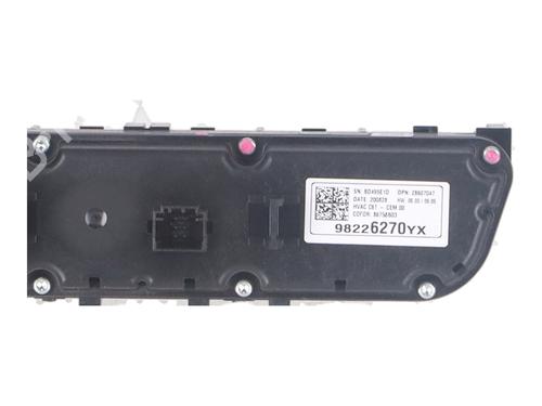 Climate control OPEL CROSSLAND X / CROSSLAND (P17, P2QO) 1.2 (75) | BP25587670I5 