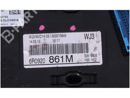 Instrument cluster VW POLO V (6R1, 6C1) 1.6 TDI | BP10406217C47 