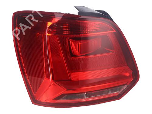Used Left taillight VW POLO V (6R1, 6C1) 1.2 TSI (90 hp) 25128548