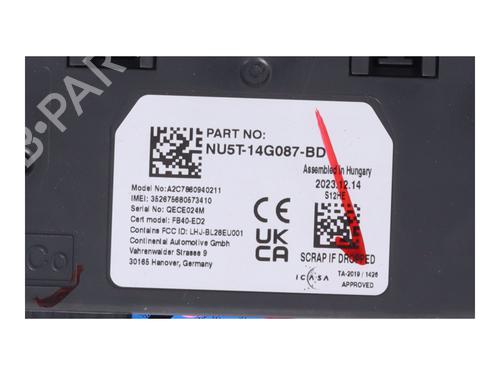 Electronic module FORD TRANSIT V363 Platform/Chassis (FED, FFD) 2.0 EcoBlue | BP20215197M83 