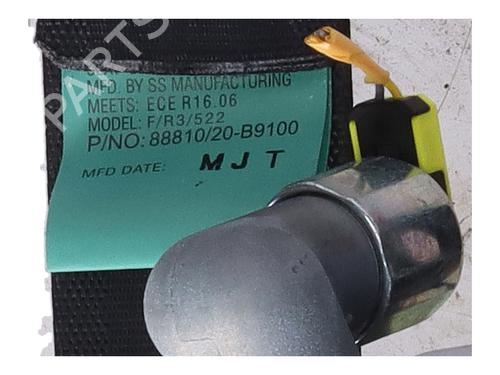 Front right seatbelt HYUNDAI i10 II (BA, IA) 1.0 | BP22849018I25 
