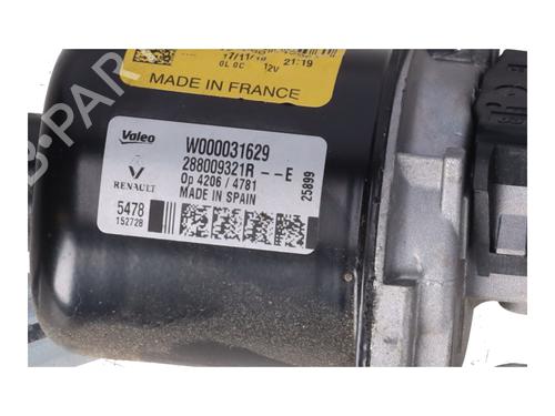 Front wiper motor DACIA SANDERO II 1.0 SCe 75 (B8JC, B8JD) | BP23236561M29 