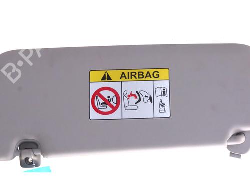 Right sun visor HYUNDAI i30 FASTBACK (PDE, PDEN) 1.4 T-GDI | BP37488897I2 - Image 2