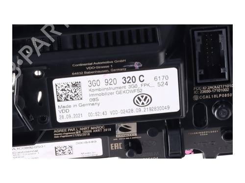 Instrument cluster VW TIGUAN (AD1, AX1) 2.0 TDI | BP20925374C47 
