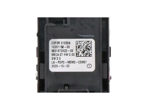 Left front window switch PEUGEOT 5008 II (MC_, MJ_, MR_, M4_) 1.5 BlueHDi 130 (MCYHZJ, MCYHZR, MCYHZX) | BP37529934I27 - Image 3