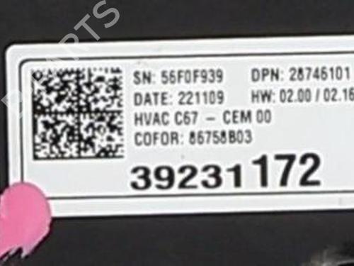Climate control OPEL CORSA F (P2JO) 1.5 (68) | BP40081531I5 - Image 3