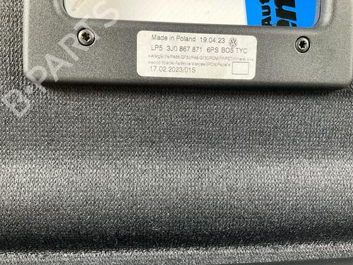 Rear parcel shelf VW PASSAT B9 Variant (CJ5) 2.0 TDI | BP39918151C85 - Image 5