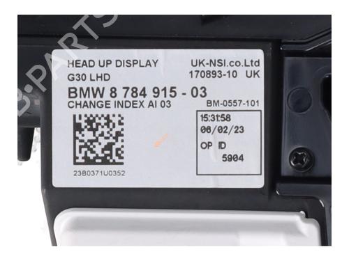 Display monitor BMW 5 Touring (G31) 520 d | BP22384870C48 