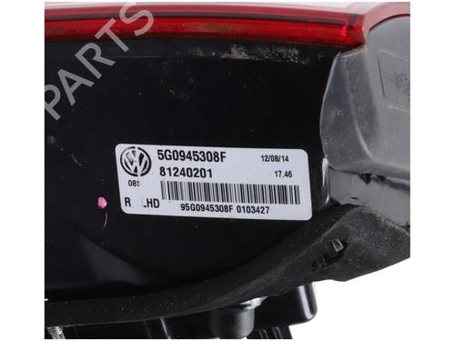 Right tailgate light VW GOLF VII (5G1, BQ1, BE1, BE2) 2.0 GTD | BP12823969C80 