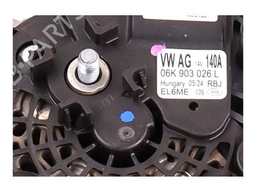 Alternator VW GOLF VIII (CD1, DA1) 2.0 TSI | BP28134360M7 