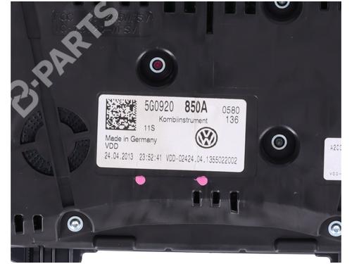 Instrument cluster VW GOLF VII (5G1, BQ1, BE1, BE2) 1.6 TDI | BP10499759C47 