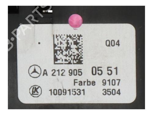 Headlight switch MERCEDES-BENZ E-CLASS Coupe (C207) E 350 BlueTEC / d (207.326) | BP16562166I24 