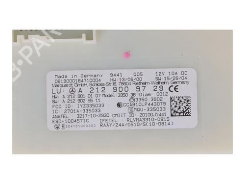 Electronic module MERCEDES-BENZ GLA-CLASS (X156) GLA 180 (156.942) | BP17463595M83