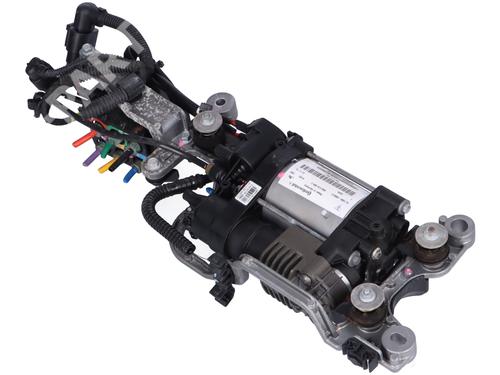 Compresseur à Air De Suspension Pour Porsche Macan 95B - Compatible 2.0, 3.0 S, 3.6 - Neuf, Avec Support - Réf. OE 95B698010