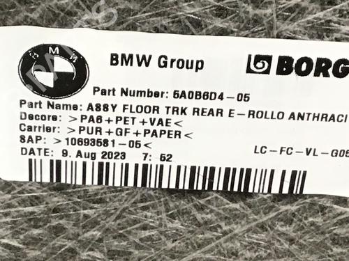 Luggage compartment floor BMW X5 (G05, F95) xDrive 30 d Mild-Hybrid | BP26400241I33 