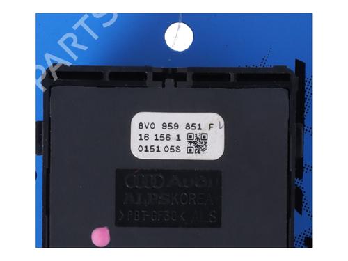 Left front window switch AUDI A3 Sportback (8VA, 8VF) 1.0 TFSI | BP15859831I27 