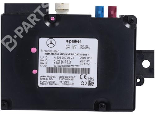 Control unit MERCEDES-BENZ E-CLASS Coupe (C207) E 220 BlueTEC (207.301) | BP12110686M11 