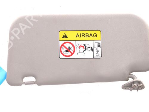 Right sun visor MITSUBISHI MIRAGE / SPACE STAR VI Hatchback (A0_A) 1.0 (A05A) | BP38159959I2 - Image 2