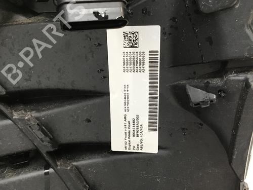 Front bumper MERCEDES-BENZ GLA (H247) AMG GLA 35 4-matic (247.751) | BP27260648C7 