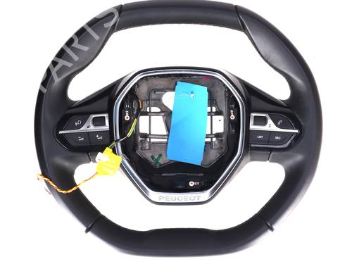 Used Steering wheel Steering wheel PEUGEOT 3008 II SUV (MC_, MR_, MJ_, M4_) 1.5 BlueHDi 130 (131 hp) 39686037 39686037