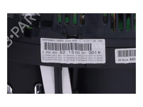 Instrument cluster MERCEDES-BENZ GLK-CLASS (X204) 220 CDI 4-matic (204.984, 204.997) | BP19675738C47 